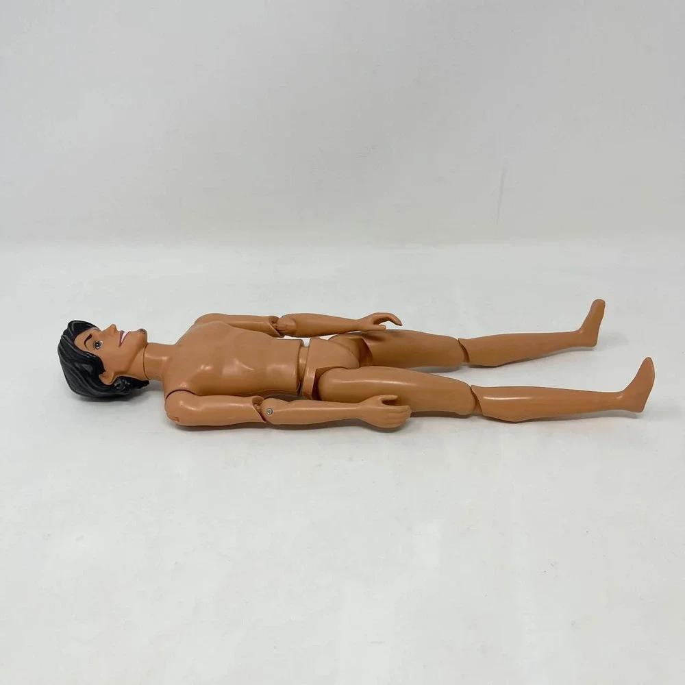 Mattel Disney Tangled Flynn Rider Fashion Doll Articulated Nude Hair Goatee